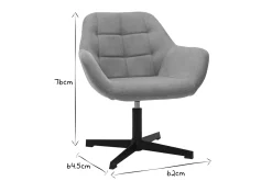 Best Sale Miliboo Sillón moderno con tejido efecto aterciopelado amarillo mostaza y metal negro MAXINE