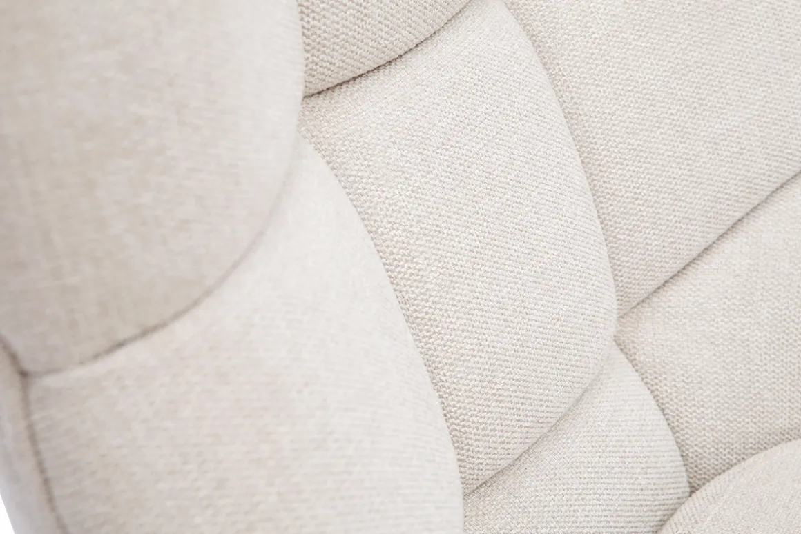 Outlet Miliboo Sillón nórdico efecto aterciopelado natural con patas de madera BRODY