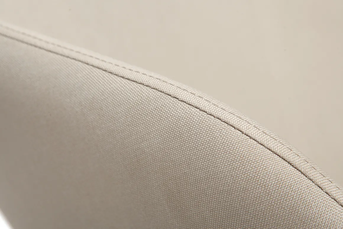 Hot Miliboo Sillón relax - Mecedora tejido natural patas metal y fresno JHENE