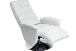 Best Sale Miliboo Sillón relax manual blanco NELSON