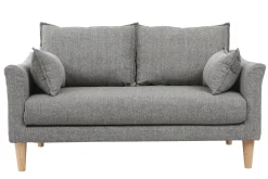 Sale Miliboo Sofá 2 plazas gris KATE