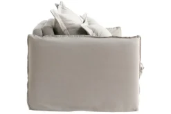 Sale Miliboo Sofá cama desenfundable de algodón beige ALDO