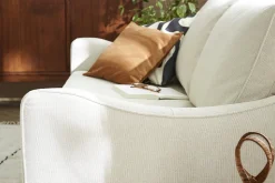Best Miliboo Sofá cama nórdico 3 plazas beige VENDOME