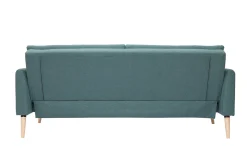 New Miliboo Sofá cama nórdico 3 plazas verde STEWART