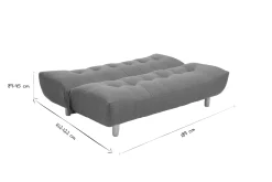 Cheap Miliboo Sofá convertible diseño escandinavo verde agua YUMI