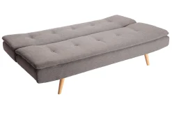 Best Miliboo Sofá convertible diseño escandinavo 3 plazas gris oscuro SENSO