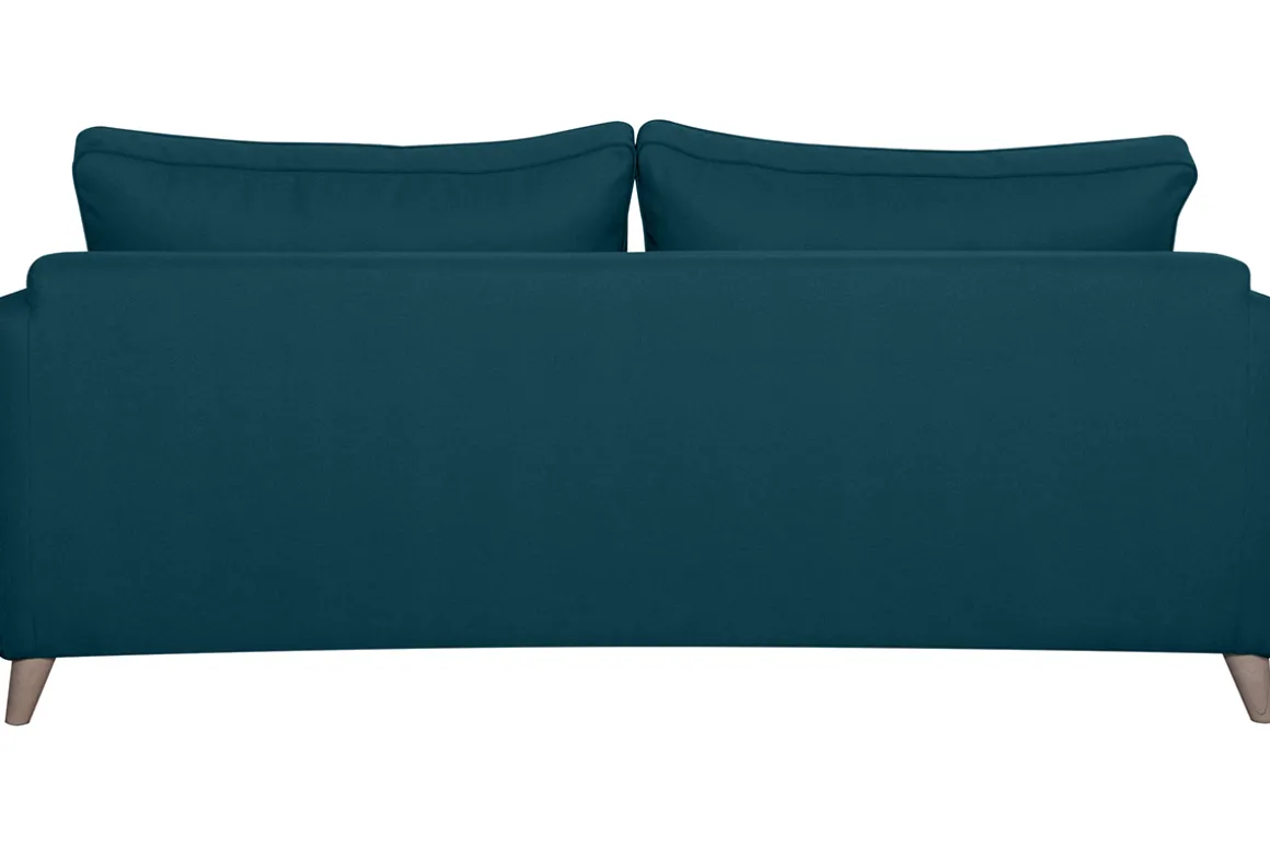 Cheap Miliboo Sofá convertible nórdico 3 plazas azul petróleo PAPEL