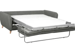 Best Sale Miliboo Sofá convertible nórdico 3 plazas gris antracita CREEP