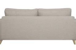 Shop Miliboo Sofá convertible nórdico 3 plazas beige natural PAPEL