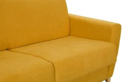 Cheap Miliboo Sofá convertible nórdico amarillo mostaza GRAHAM
