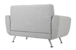 Online Miliboo Sofá de diseño 2 plazas gris PURE