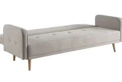 Clearance Miliboo Sofá de esquina convertible escandinavo natural ULLA