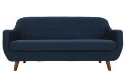 Store Miliboo Sofá diseño 3 plazas azul YNOK
