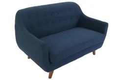 Best Miliboo Sofá diseño 2 plazas azul YNOK