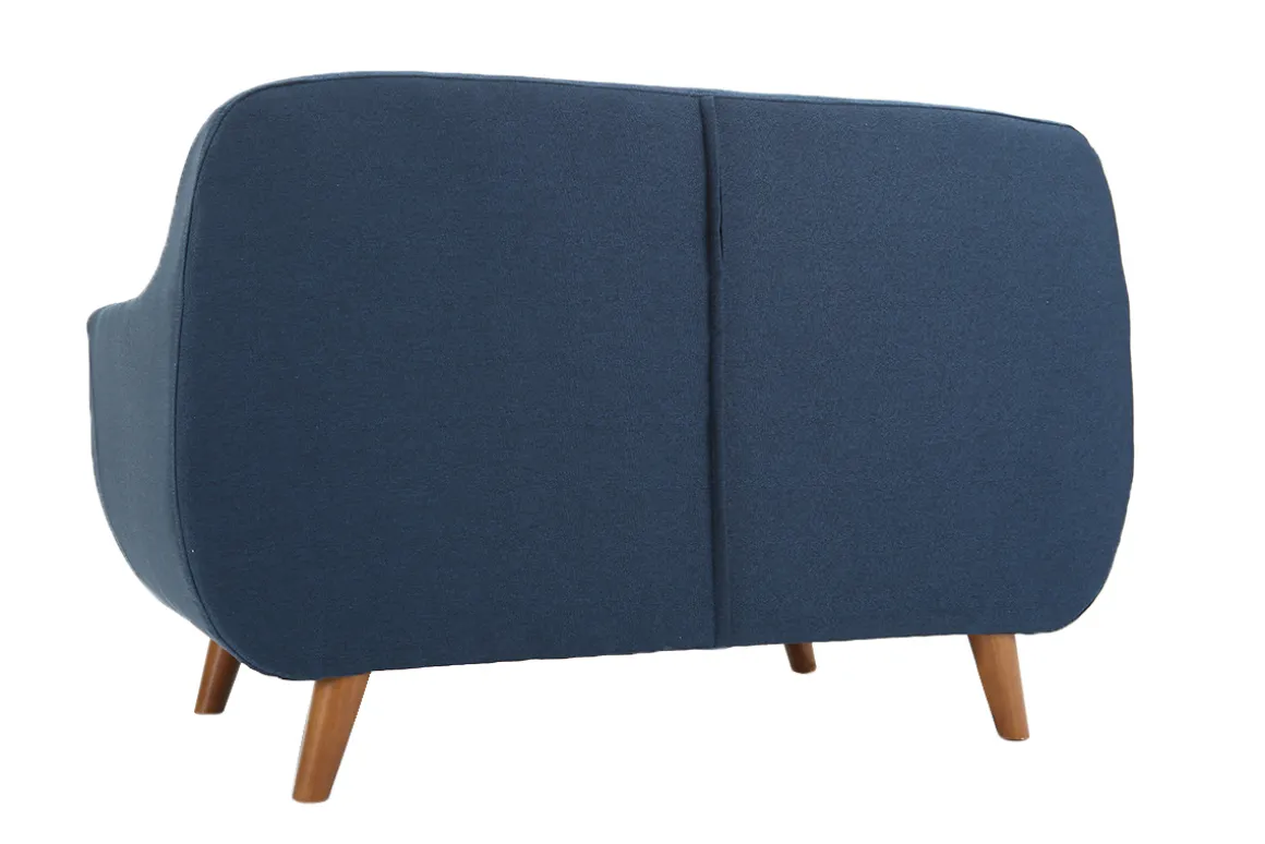 Best Miliboo Sofá diseño 2 plazas azul YNOK