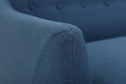 Best Miliboo Sofá diseño 2 plazas azul YNOK