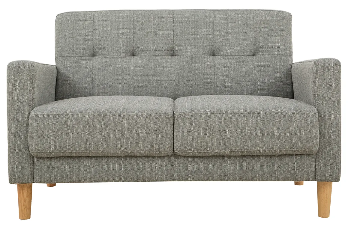 Best Sale Miliboo Sofá diseño 2 plazas gris MOON