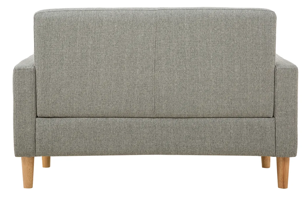Best Sale Miliboo Sofá diseño 2 plazas gris MOON