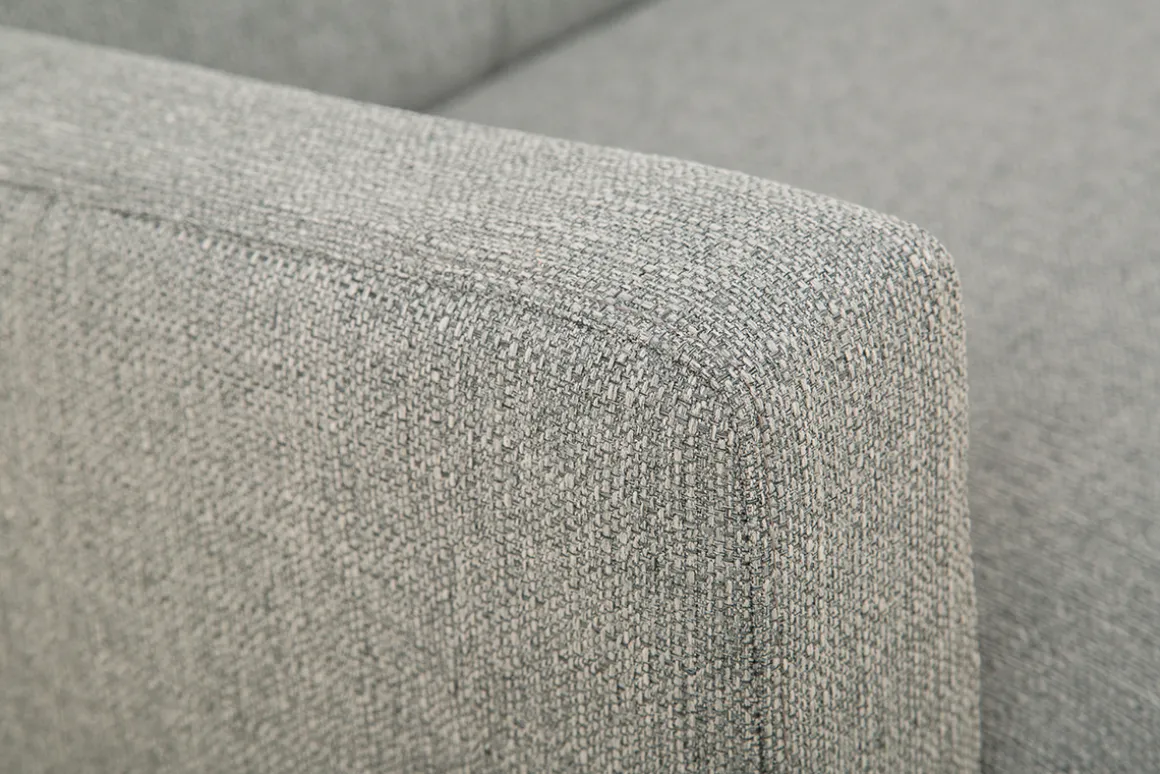 Best Sale Miliboo Sofá diseño 2 plazas gris MOON