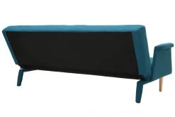 Sale Miliboo Sofá diseño convertible azul OSCAR
