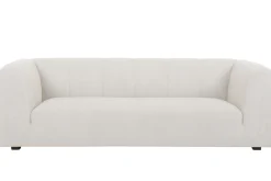Fashion Miliboo Sofá moderno de tela beige 4 plazas OLIVEIRO