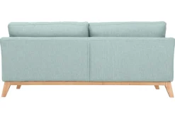 Cheap Miliboo Sofá nórdico 3 plazas verde agua desenfundable patas madera OSLO