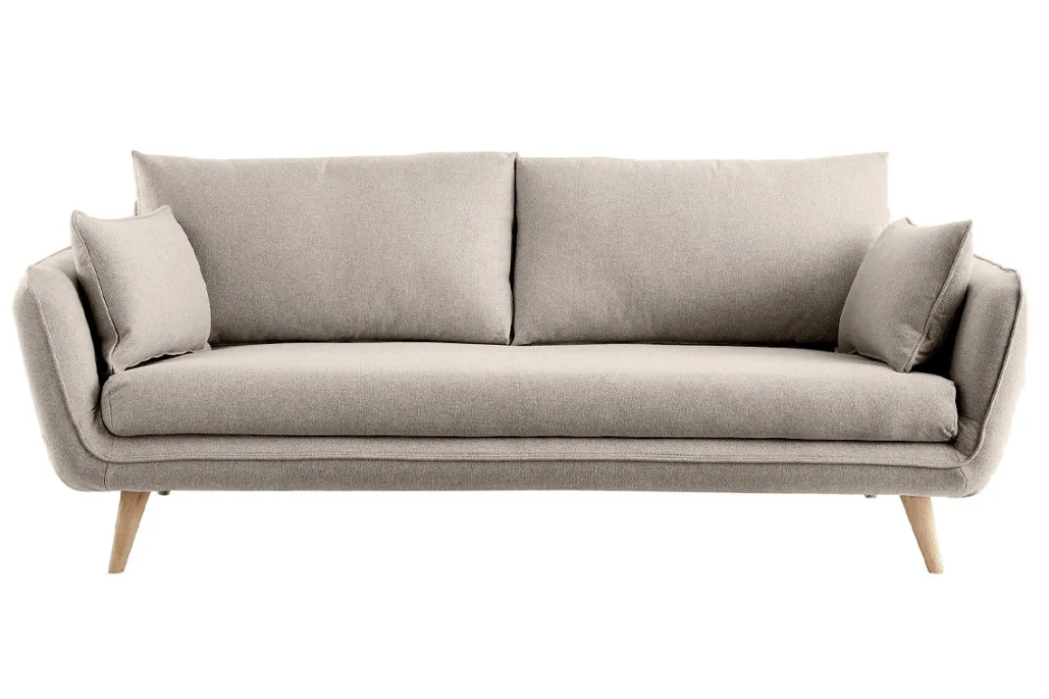 Cheap Miliboo Sofá nórdico 3 plazas beige CREEP