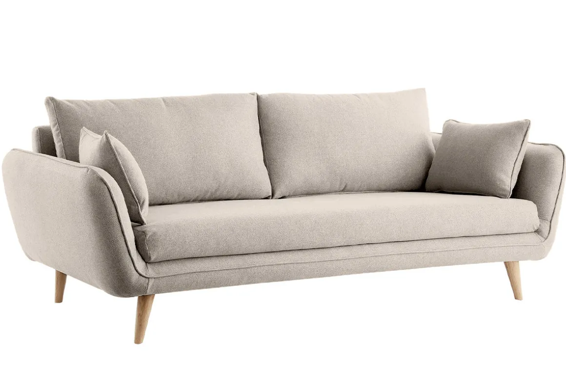 Cheap Miliboo Sofá nórdico 3 plazas beige CREEP