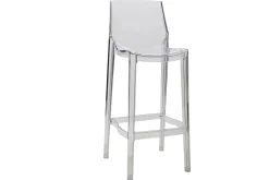 Best Miliboo Taburete de bar diseño transparente lote de 2 YLAK