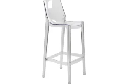 Best Miliboo Taburete de bar diseño transparente lote de 2 YLAK