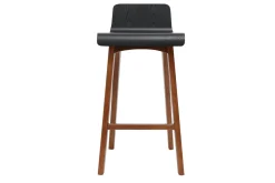 Cheap Miliboo Taburete de bar negro 65 cm BALTIK