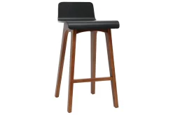 Cheap Miliboo Taburete de bar negro 65 cm BALTIK