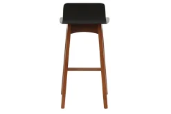 Cheap Miliboo Taburete de bar negro 65 cm BALTIK