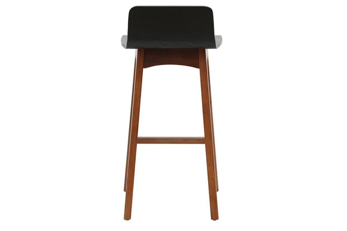 Cheap Miliboo Taburete de bar negro 65 cm BALTIK
