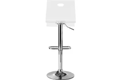 Store Miliboo Taburete de bar SATURNO de metacrilato transparente (lote de dos)