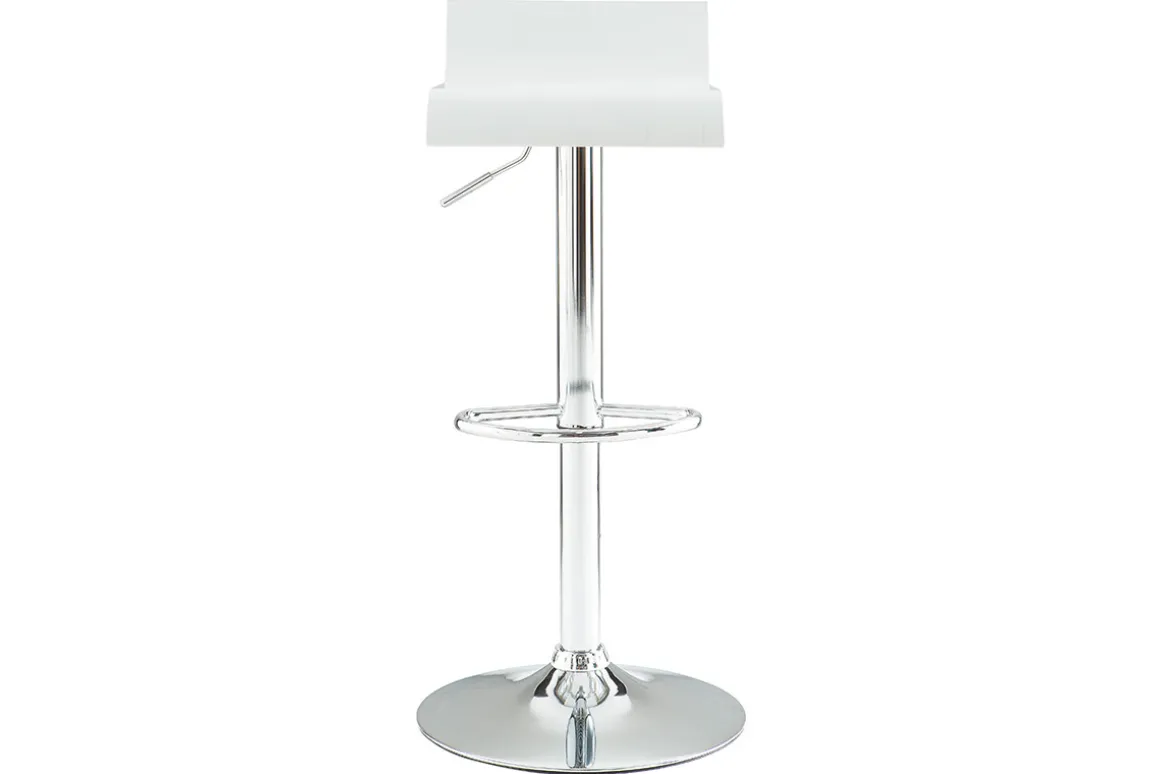 Outlet Miliboo Taburete de bar SURF color blanco