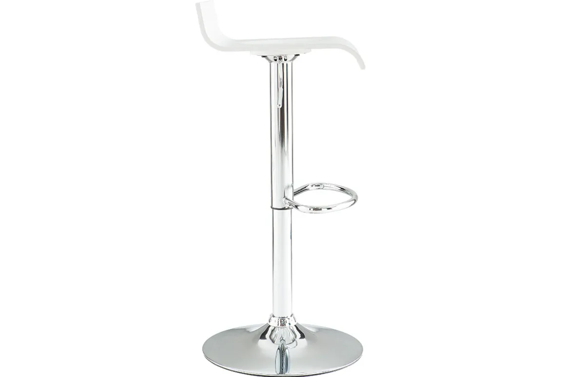Outlet Miliboo Taburete de bar SURF color blanco