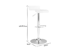 Online Miliboo Taburete de bar SURF v2 nogal