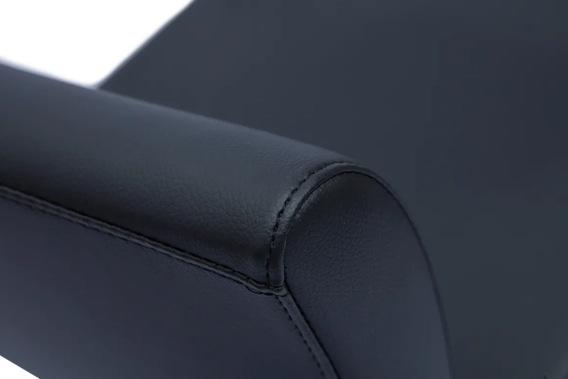 Sale Miliboo Taburete de cocina de diseño regulable negro y acero inoxidable cepillado SHEINA