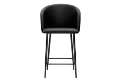 Fashion Miliboo Taburete de cocina de diseño negro 68 cm VANITY