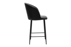 Fashion Miliboo Taburete de cocina de diseño negro 68 cm VANITY