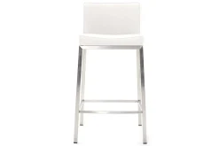 Best Sale Miliboo Taburete diseño 66cm blanco lote de 2 EPSILON