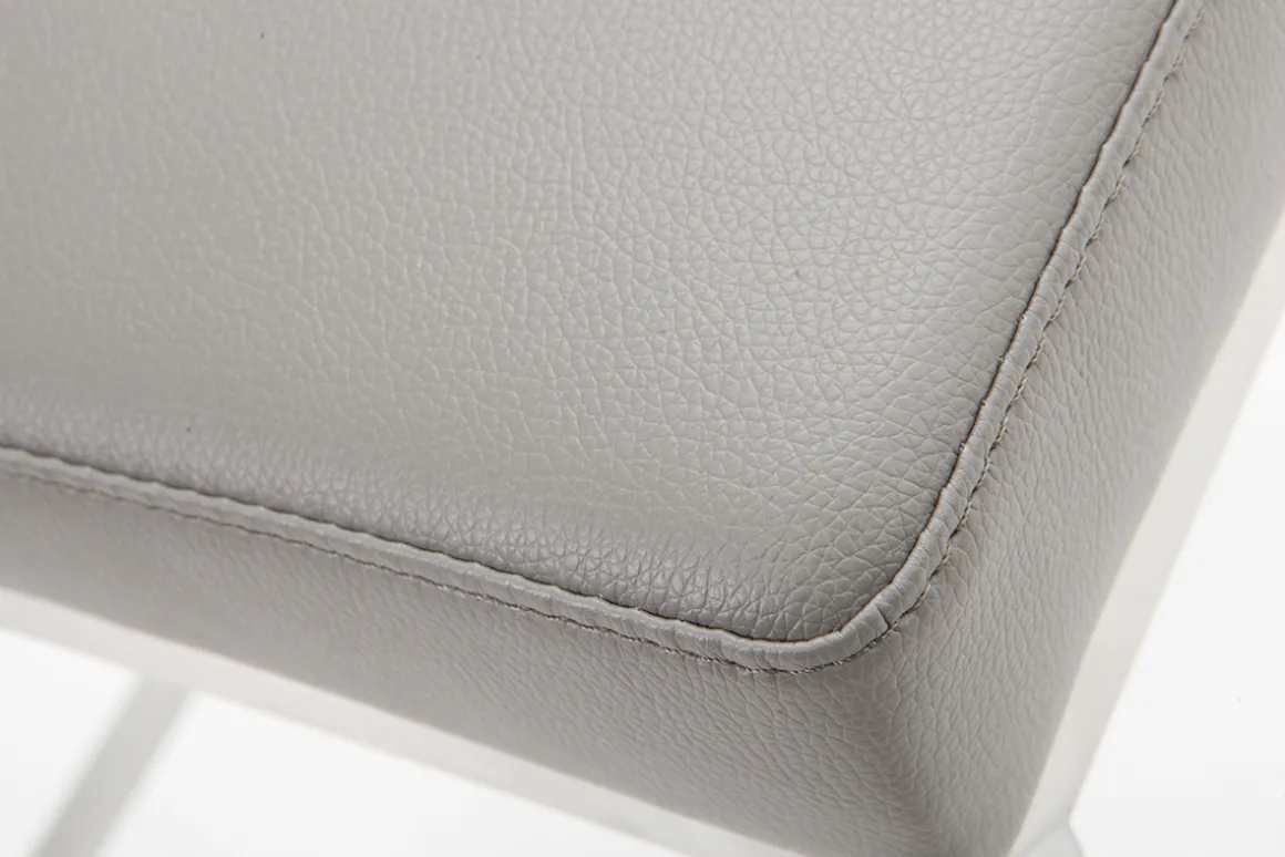 Hot Miliboo Taburete diseño 66cm gris lote de 2 EPSILON
