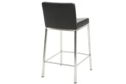 Flash Sale Miliboo Taburete diseño 66cm negro lote de 2 EPSILON