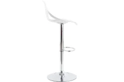 Flash Sale Miliboo Taburetes de bar diseño barroco blanco - lote de 2 BAROCCA