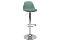 New Miliboo Taburetes de bar diseño verde gris (juego de 2) STEEVY