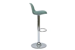 New Miliboo Taburetes de bar diseño verde gris (juego de 2) STEEVY