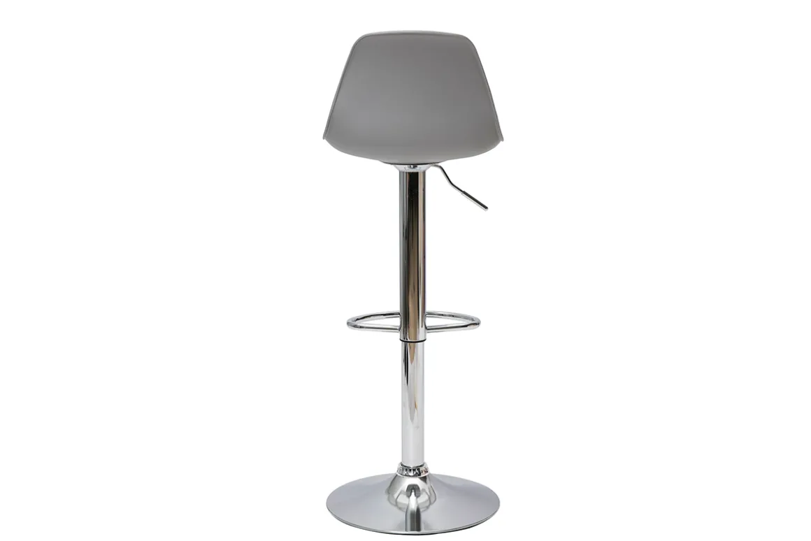 Sale Miliboo Taburetes de bar gris claro (lote de 2) STEEVY