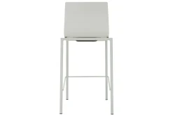 Best Miliboo Taburetes de bar modenros apilables blancos A65 cm (lote de 2) KUPA