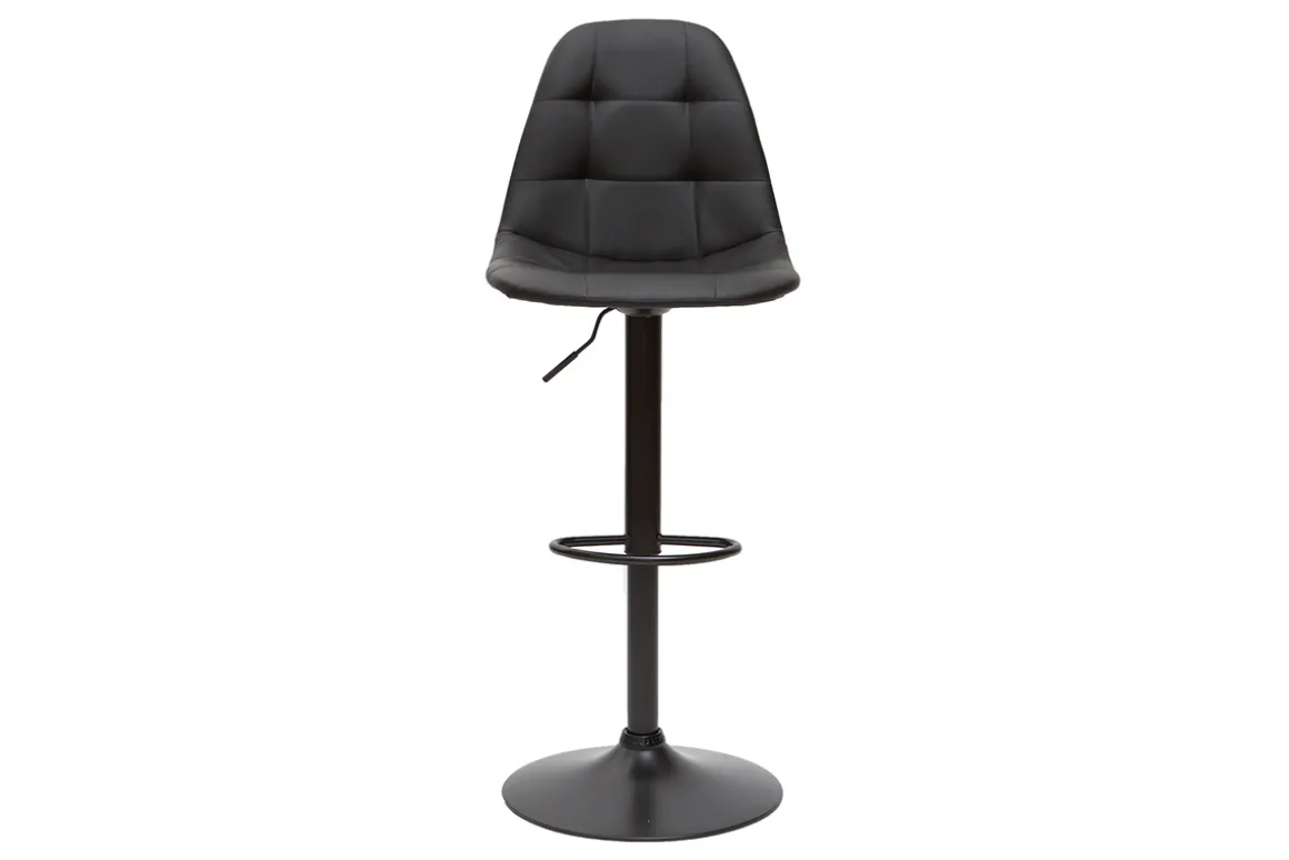 Sale Miliboo Taburetes de bar modernos regulables negro (lote de 2) COX